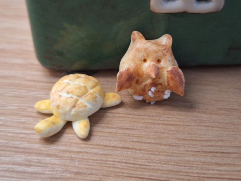 Puppenhäuser & -möbel: Handmade Schildkröten, Eulen Brötchen – Neu (gemäss Beschreibung) aus Zürich von HandmadeTinyFood