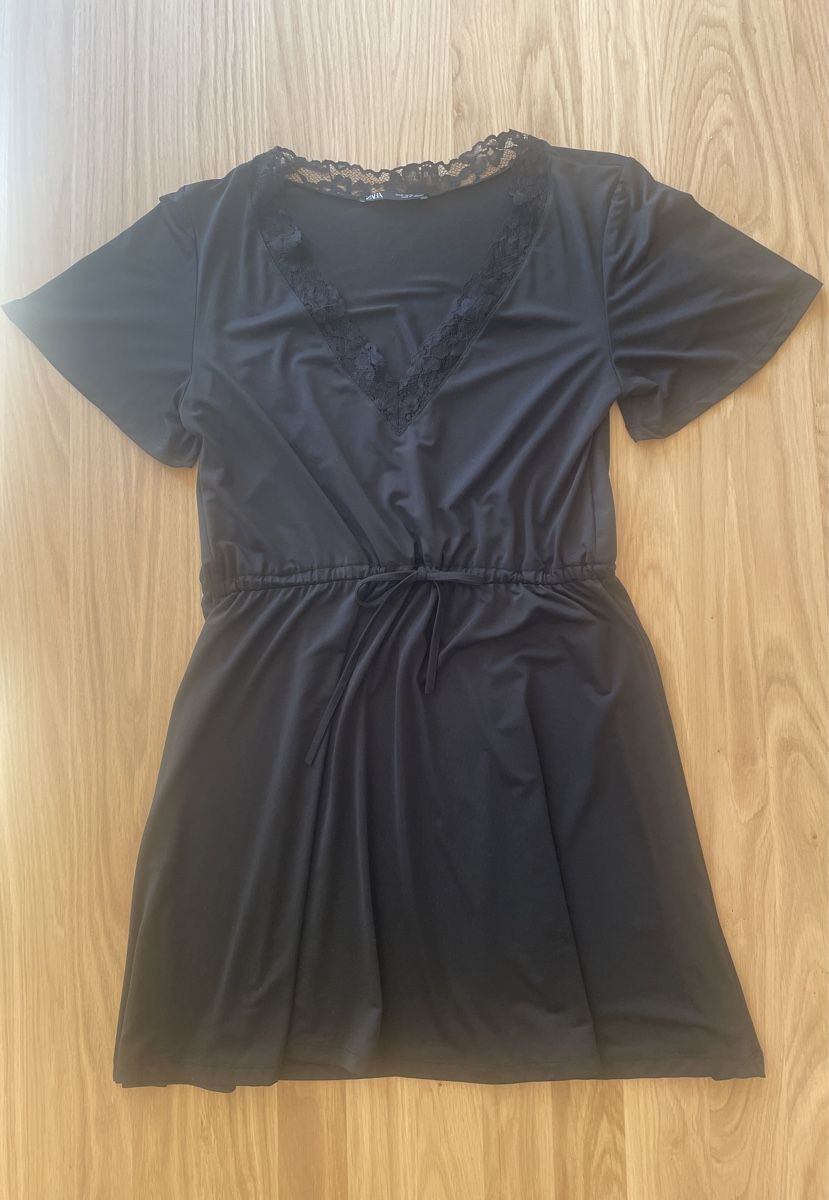 Zara Kleider: Schwarzes Kleid von Zara – Gebraucht aus Zürich von pgr_9pzn 3