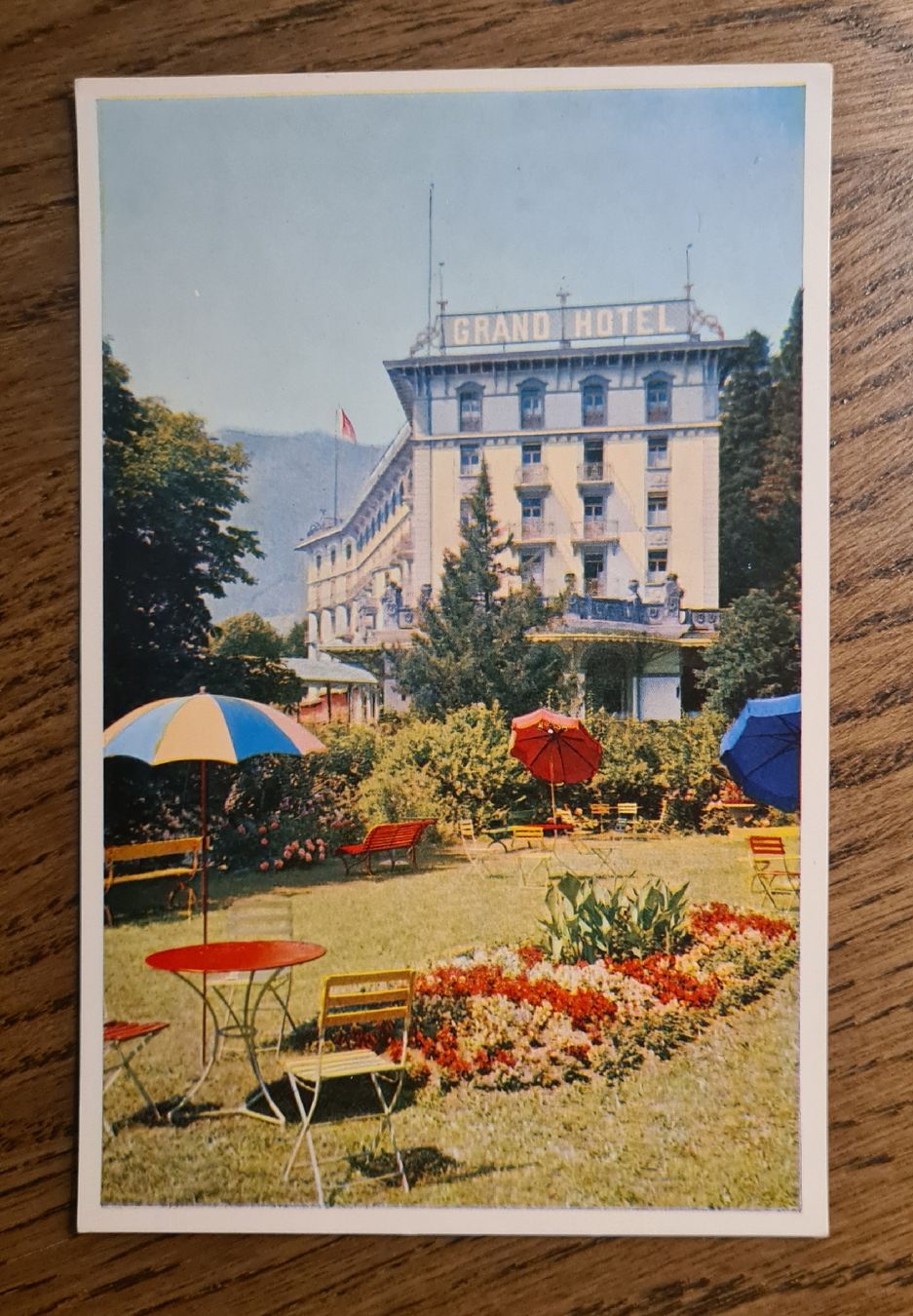 Cartoline postali: Grand Hotel Brunnen – Usato da Ebikon venduto da Donar50