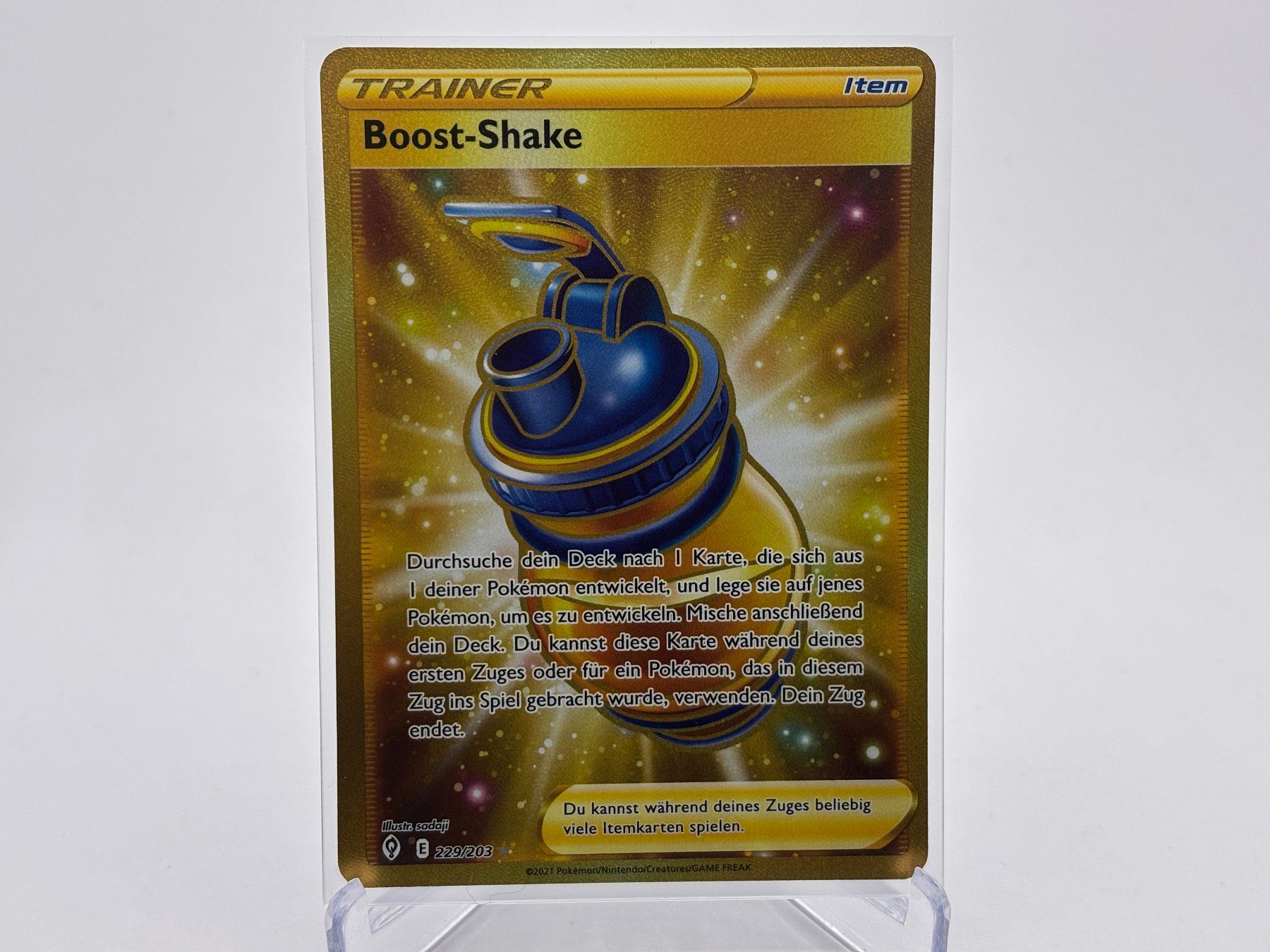 Pokémon Carte collezionabili: Drachenwandel - Boost-Shake  (EVS 229) - DE – Nuovo (secondo la descrizione) da Allschwil venduto da bul_5pmr