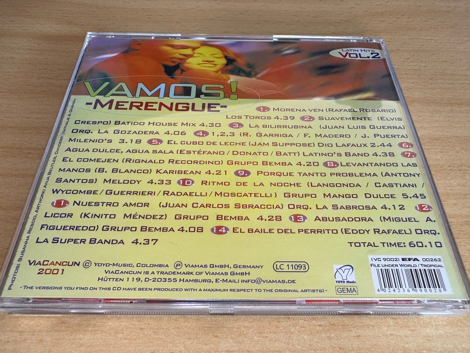 CD: Various - Vamos! Vol. 2 - Merengue – Usato da Rikon im Tösstal venduto da Alpenmutz 1