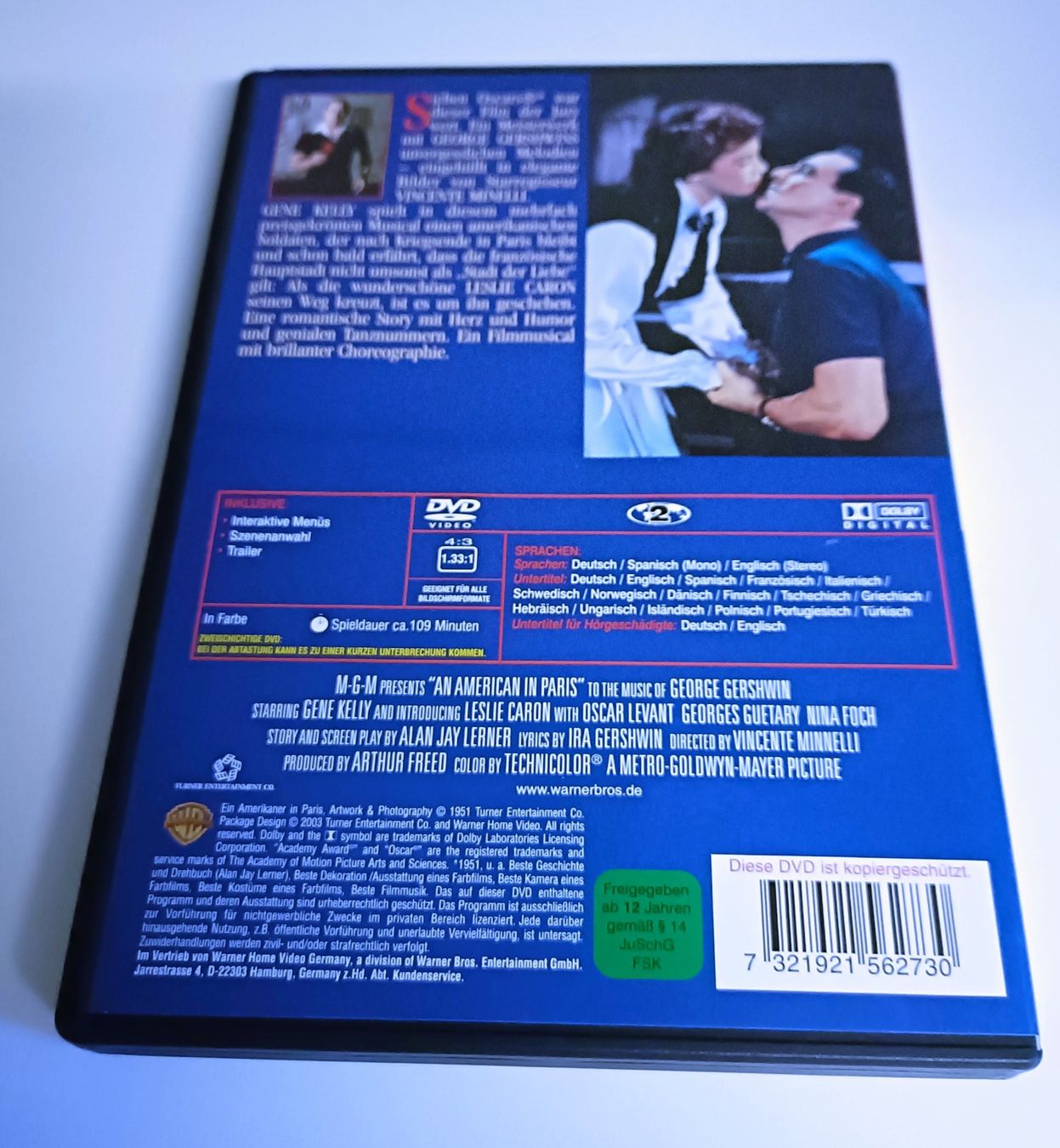 Tutti i DVDs: Ein Amerikaner in Paris – Usato da Köniz venduto da Movieportal007 1