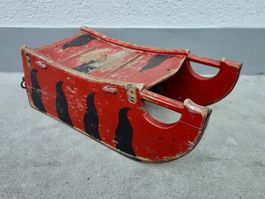 Berner Schlitten Holzschlitten Transportschlitten Antik Bern