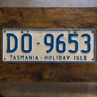 🇦🇺 Australien - Tasmanien DO-9653 - Autoschild 