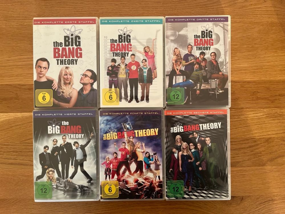 the Big Bang Theory (Staffel 1-6) DVD (Gebraucht) in Basel für CHF 1 ...