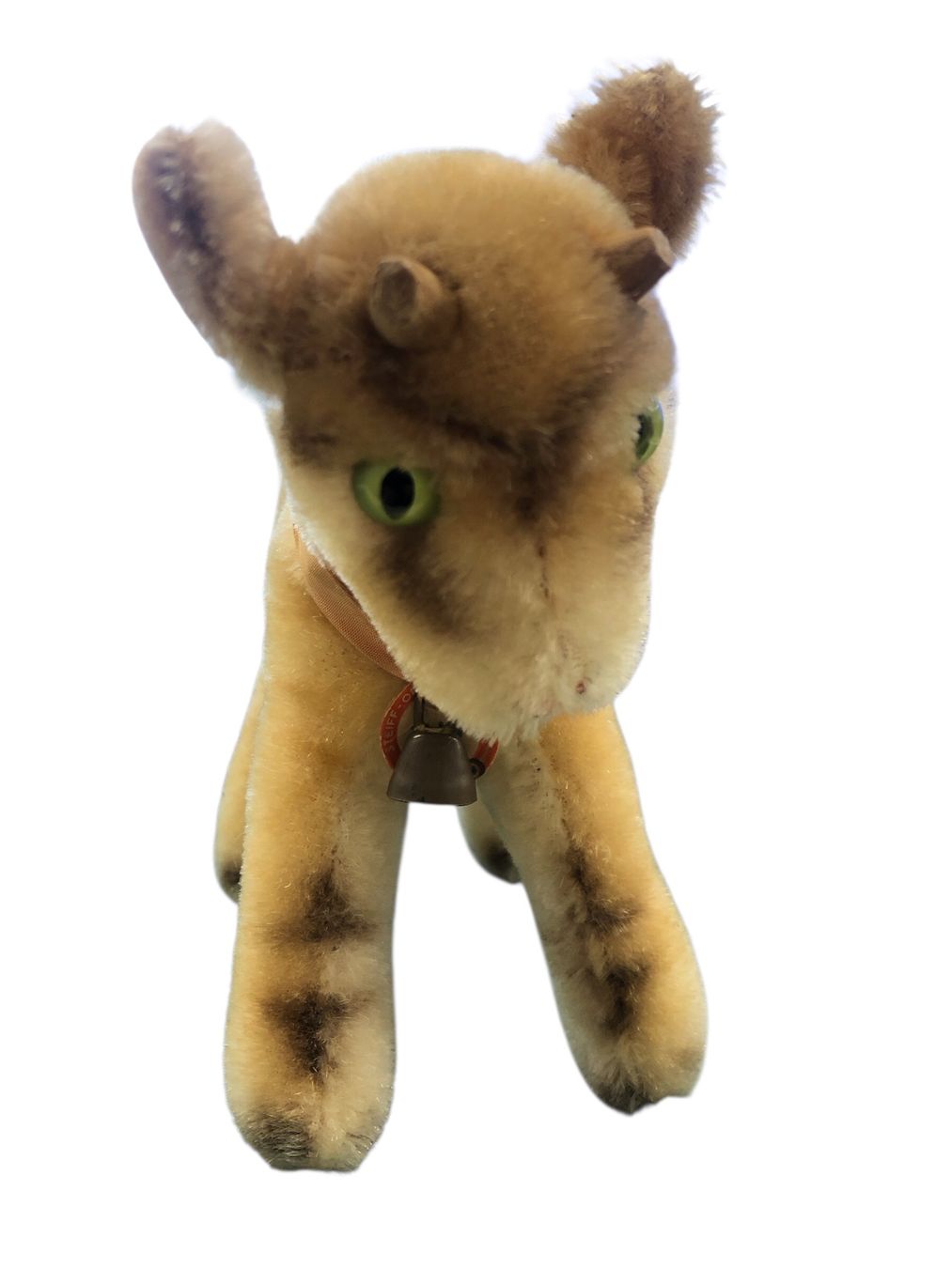 Steiff Giocattoli: Steiff - "Zicky" mit Schild - 16 cm hoch – Usato da Pratteln venduto da Dollshop 1