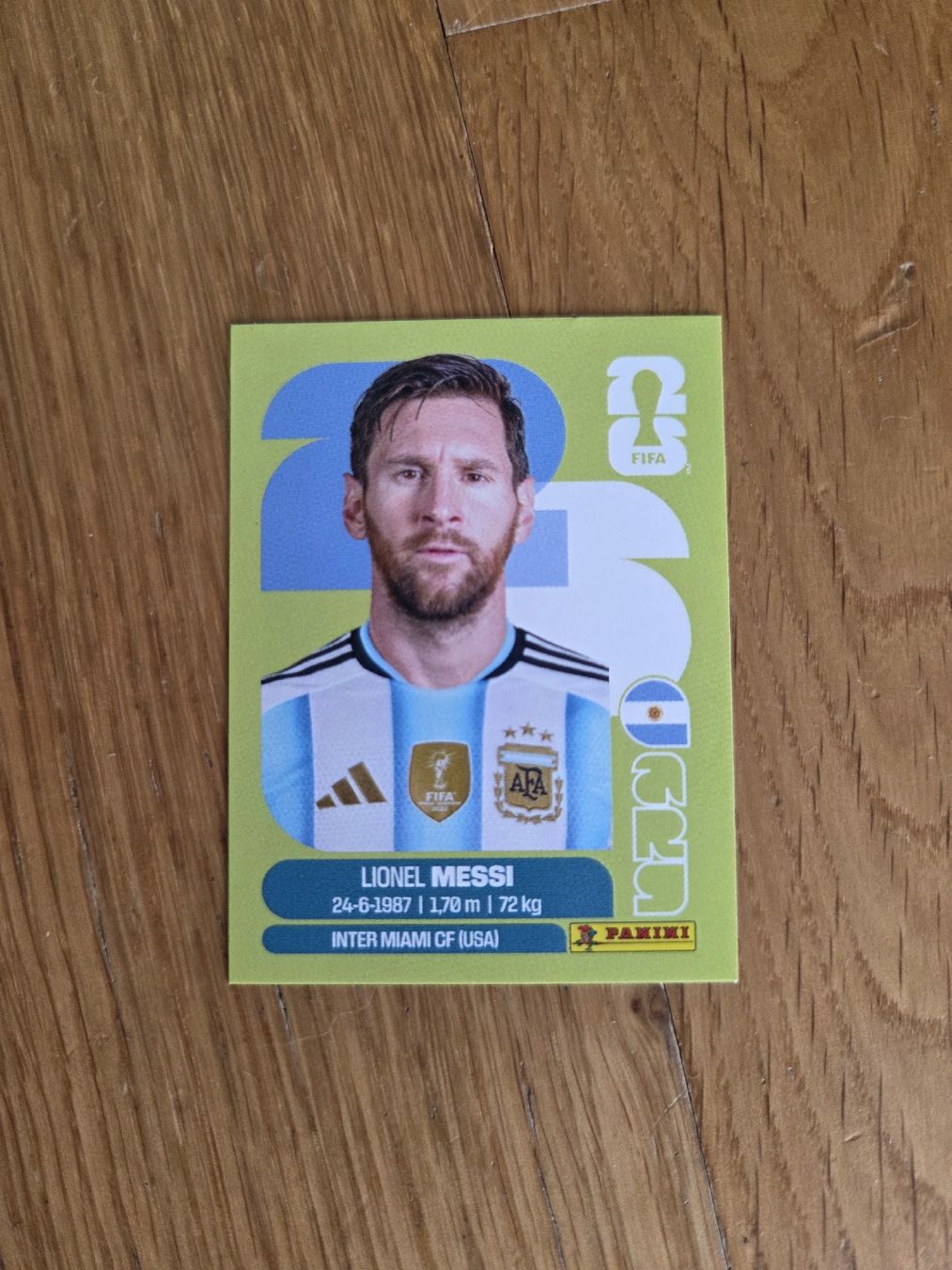Panini Carte collezionabili: Lionel Messi Panini Sticker ARG17 – Nuovo (secondo la descrizione) da Mönchaltorf venduto da snowwater