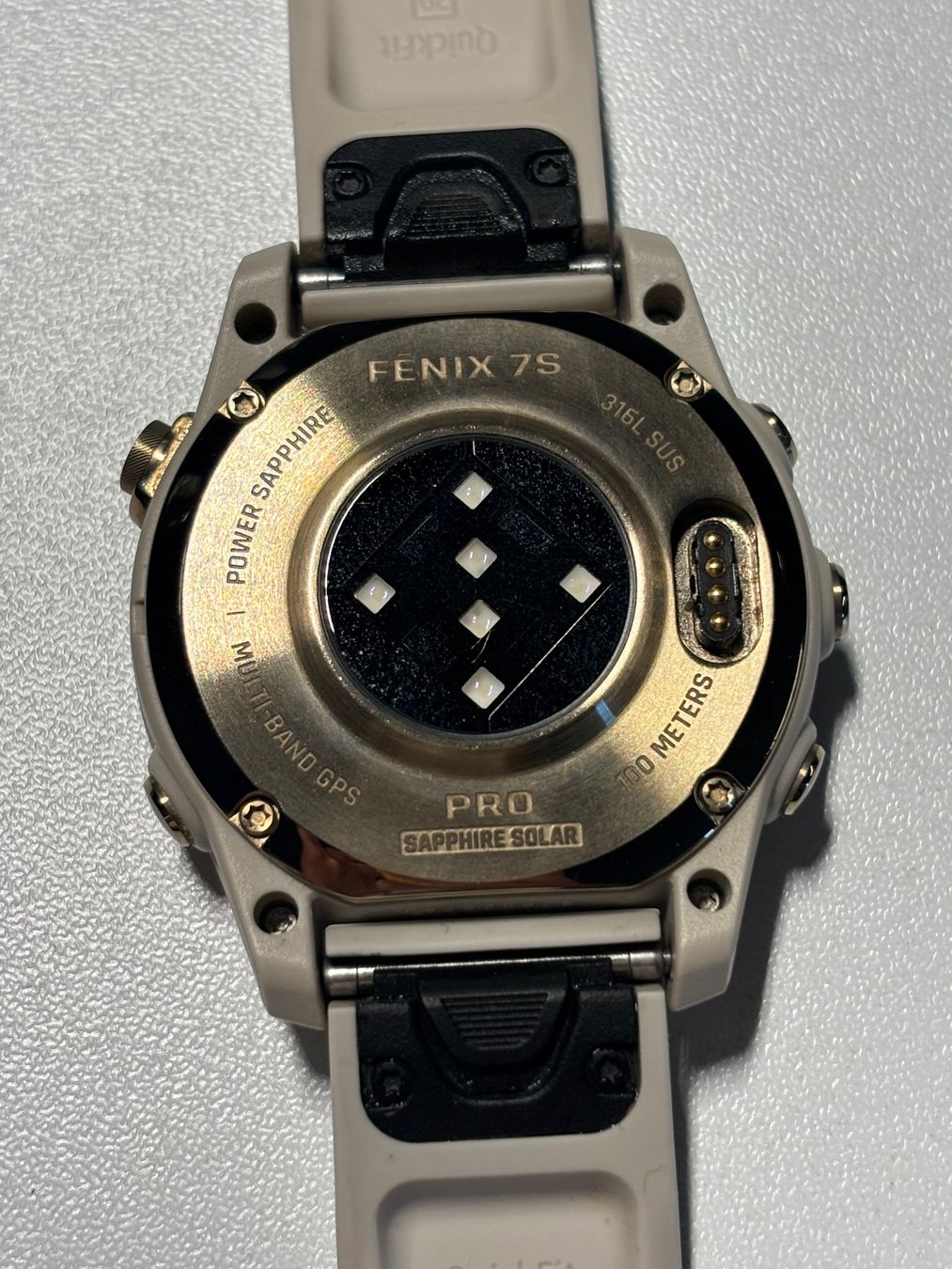 Garmin Smartwatch: Garmin fenix 7s pro Sapphire Solar – Usato da Rubigen venduto da Sbina 2
