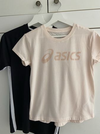 2 Sport T-Shirts Grösse S Nike & Asics Damen