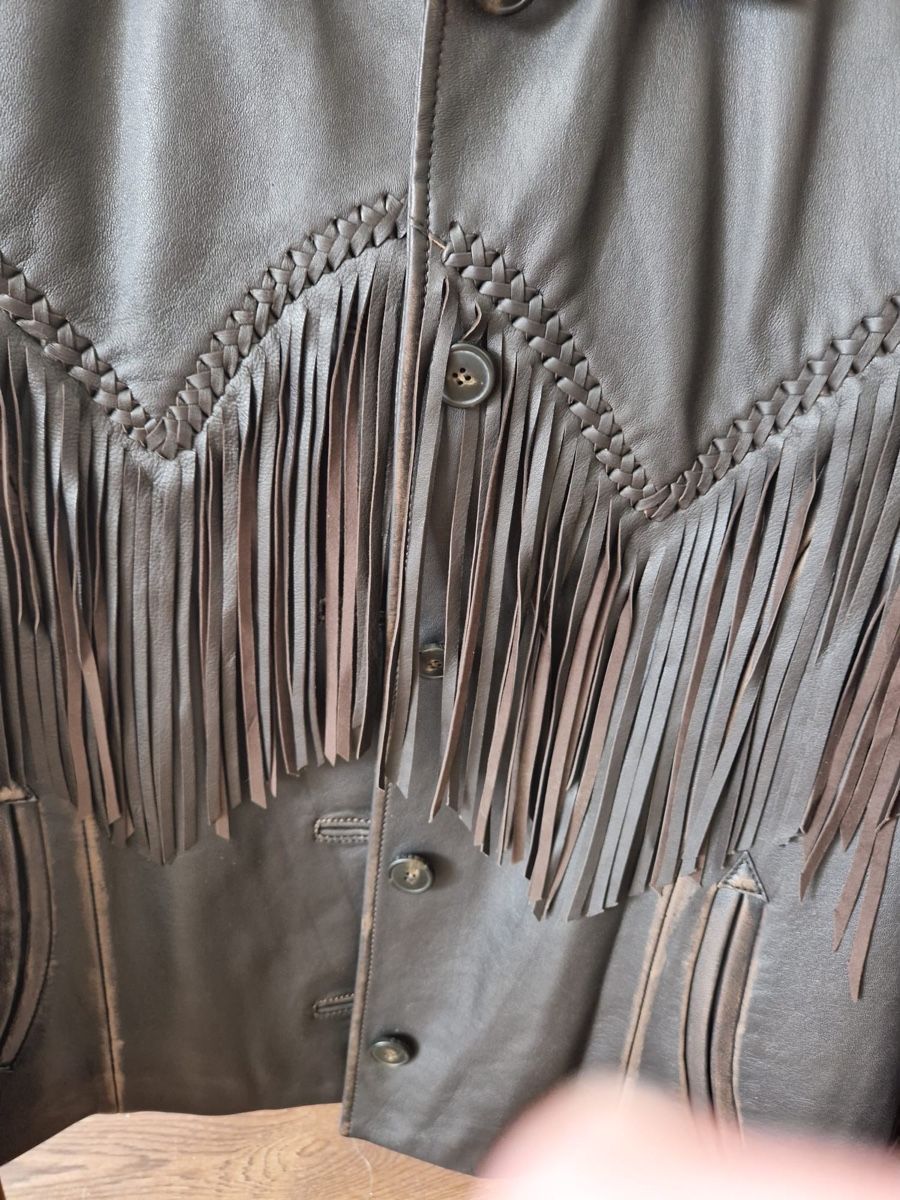 Max Mara Giacche: Lederjacke Weekend Max Mara braun mit Fransen – Nuovo (secondo la descrizione) da Wohlen AG venduto da Coco_91 3
