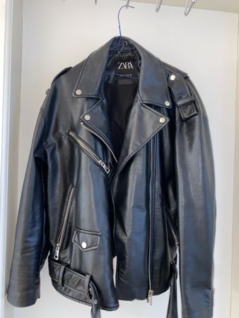 Leather jacket Zara