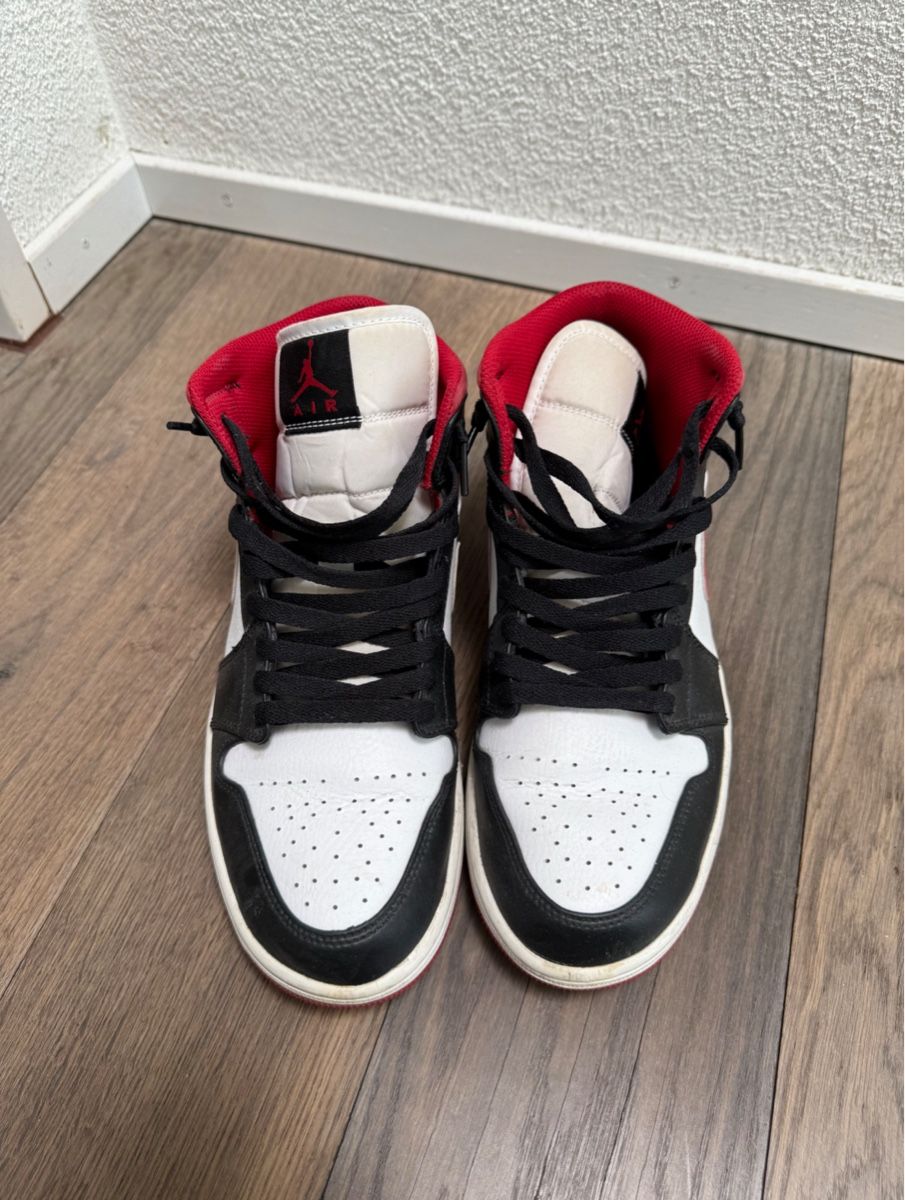 Jordan Scarpe da uomo: Jordans mid rot schwarz  – Usato da Teufen AR venduto da Pusteblume31 1