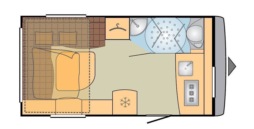 Bürstner Veicoli da campeggio: Bürstner Averso Plus 410 TS - Frisch ab MFK 01.07.2026 – Usato da Limpach venduto da Bench36 2