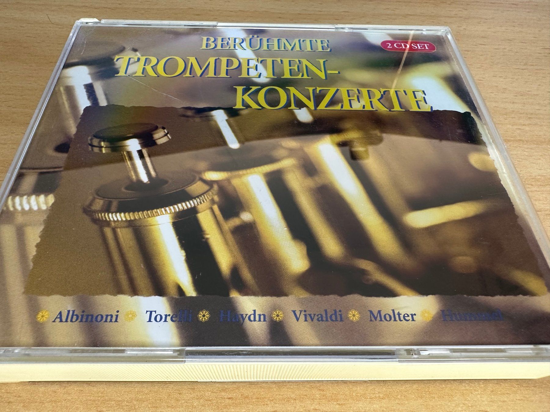 CD: André Bernard, Guy Touvr - Berühmte Trompetenkonzerte - 2 CD – Usato da Rikon im Tösstal venduto da Alpenmutz