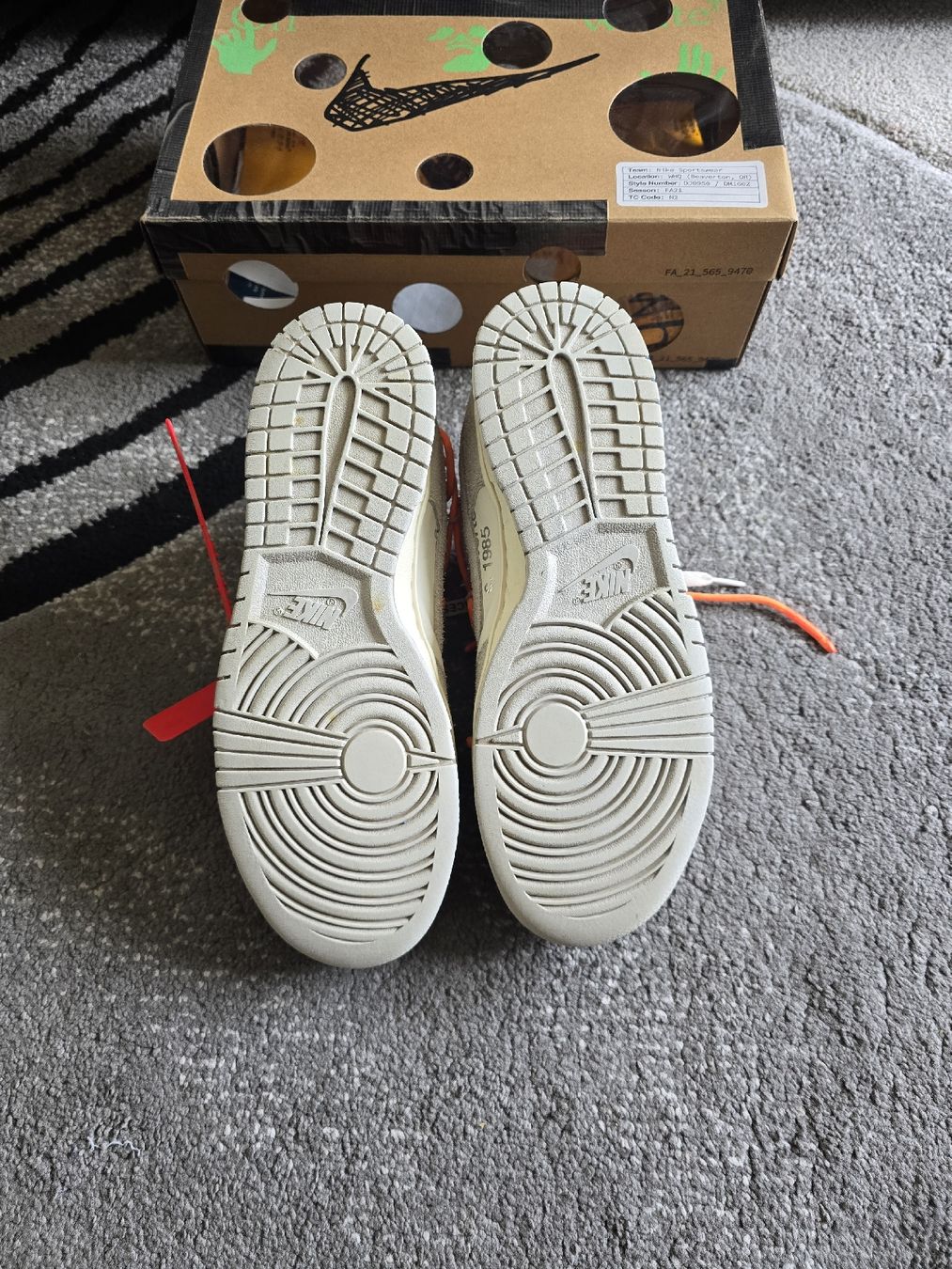 Scarpe da uomo: Dunk off white Lot 31/50 – Usato da Bôle venduto da A_Kickstory 3