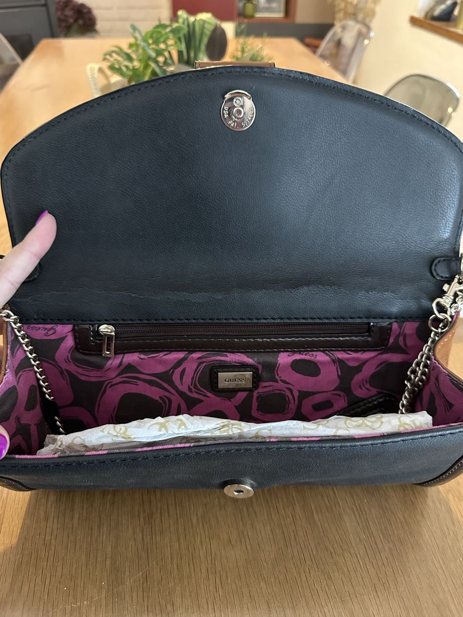 Guess Borse da donna: Sac à main - pochette Guess noir/marron – Nuovo (secondo la descrizione) da Nuvilly venduto da smi_6qtk 1