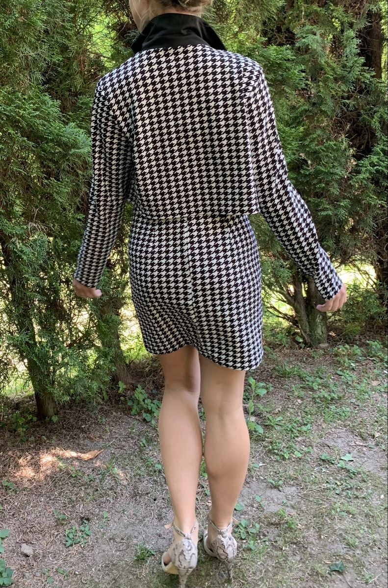 Lotti di vestiti: Completo estivo pied-de-poule, abito e giacca corta chic – Nuovo e nell'imballaggio originale da Gordevio venduto da LanaZimm 8