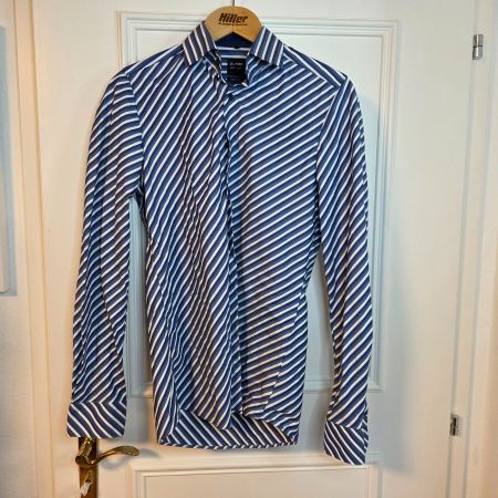 👔 OLYMP Herrenhemd gestreift Body Fit XS