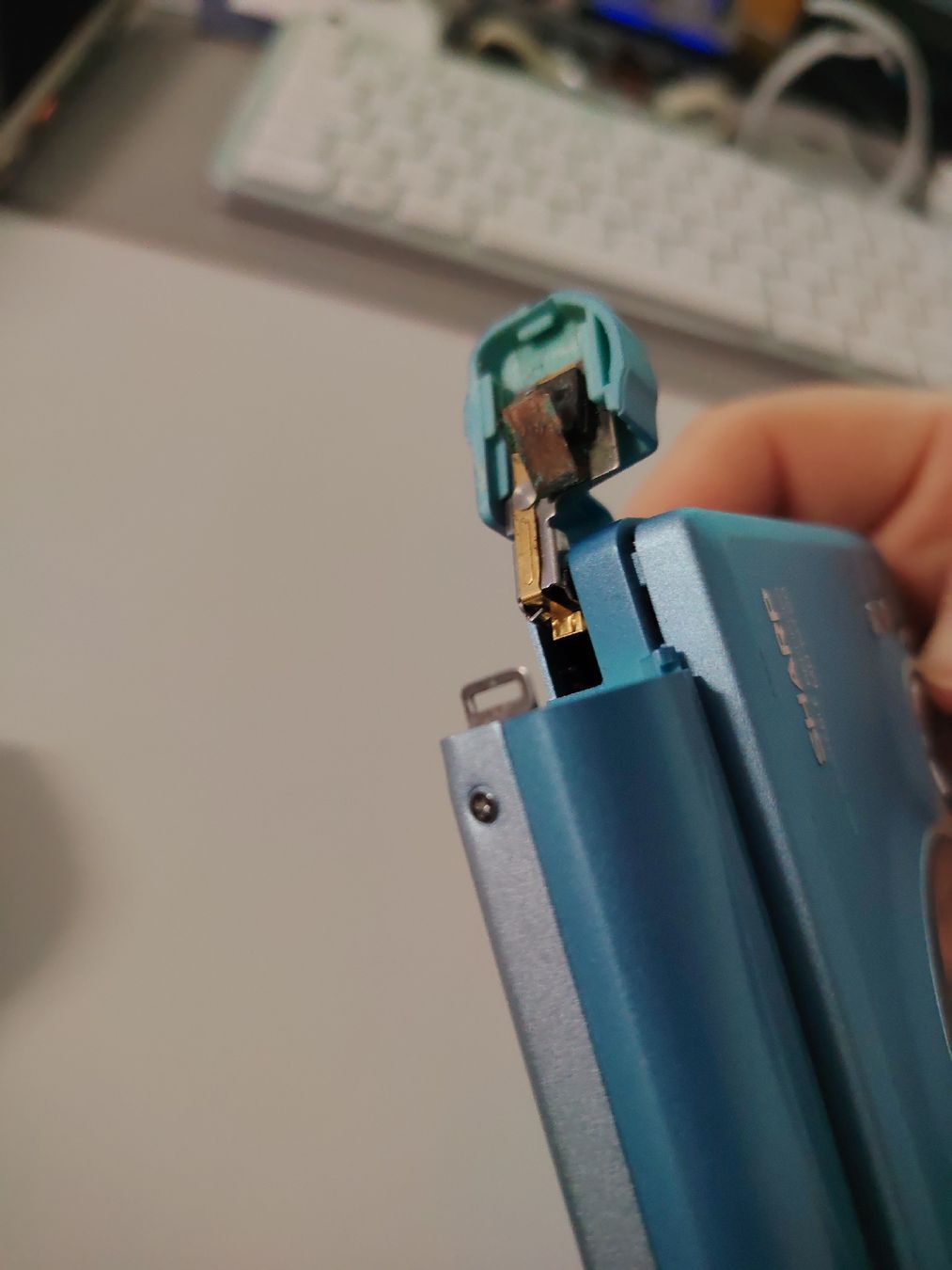 Minidisc: Sharp MD-MT88 MiniDisc Recorder blau gebraucht – Usato da Aesch BL venduto da Gebrauchtes_AeschBL 5