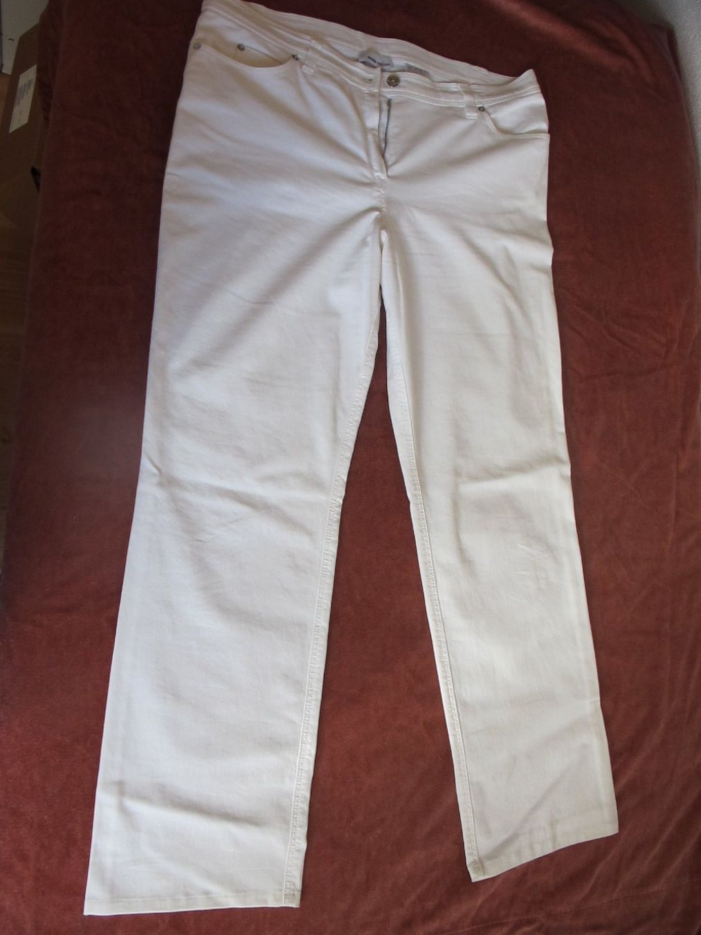 Pantaloni: Hose von Frank Walder Gr.44 weiss NEU – Nuovo (secondo la descrizione) da Löhningen venduto da Chimae67