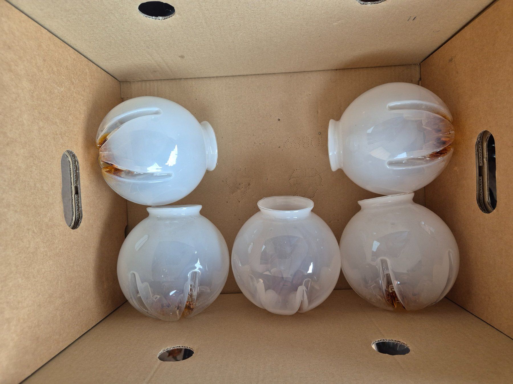 Murano Lampade: 4 abat-jour murano – Usato da Monthey venduto da McAuthor 2