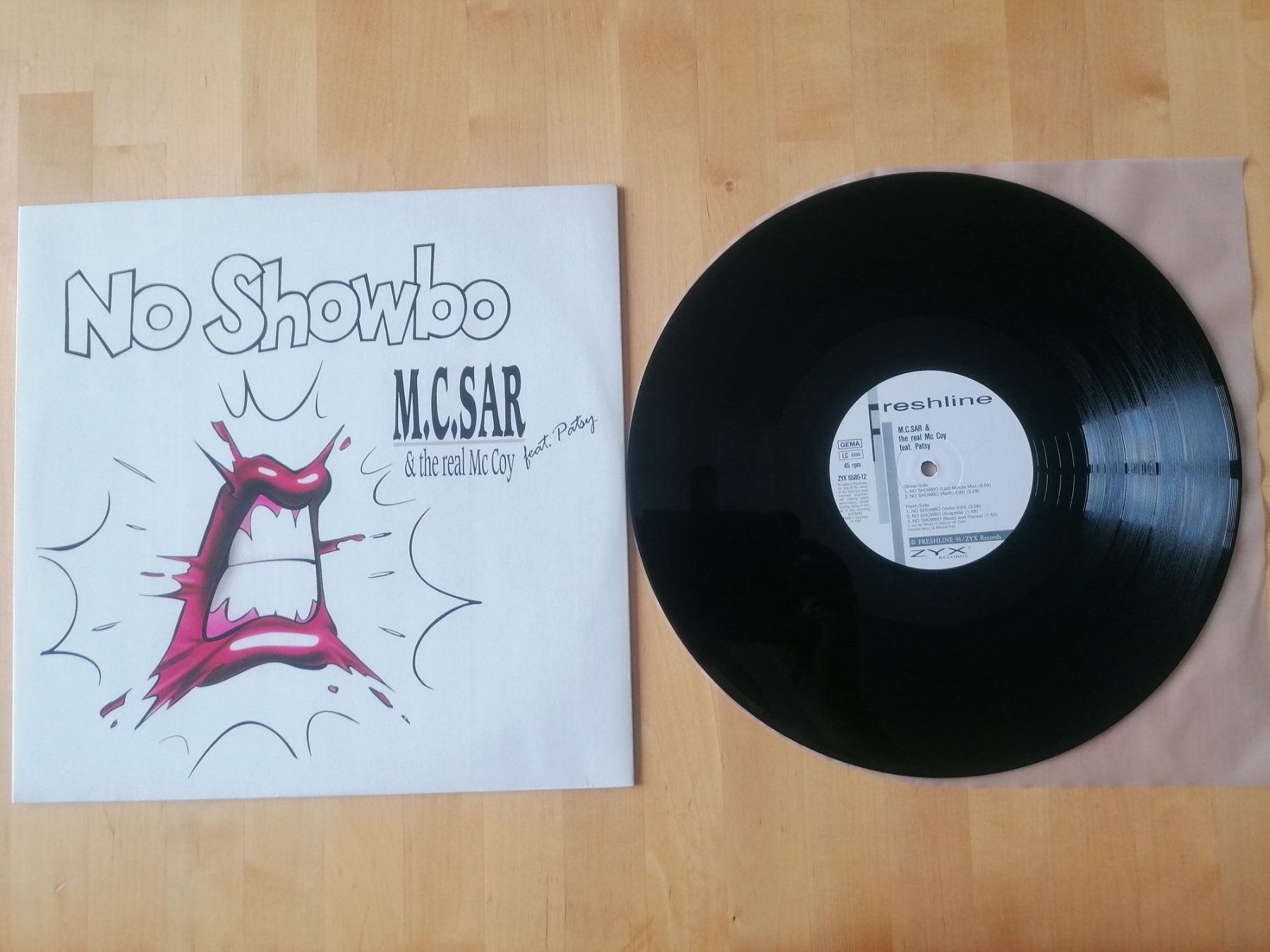 Schallplatten: M.C. Sar & The Real McCoy Feat. Patsy ‎– No Showbo – Gebraucht aus Emmenbrücke von WintoWin