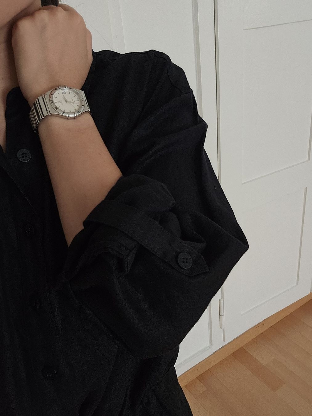 Tute: 100% Leinen Jumpsuit Overall schwarz Gr. M | Aussie Label – Nuovo (secondo la descrizione) da Zürich venduto da Mme.Sora 2