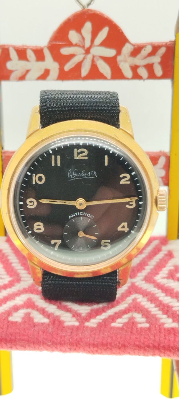 Orologi: Montre la gerbe d'or – Usato da La Chaux-de-Fonds venduto da jac_9llg