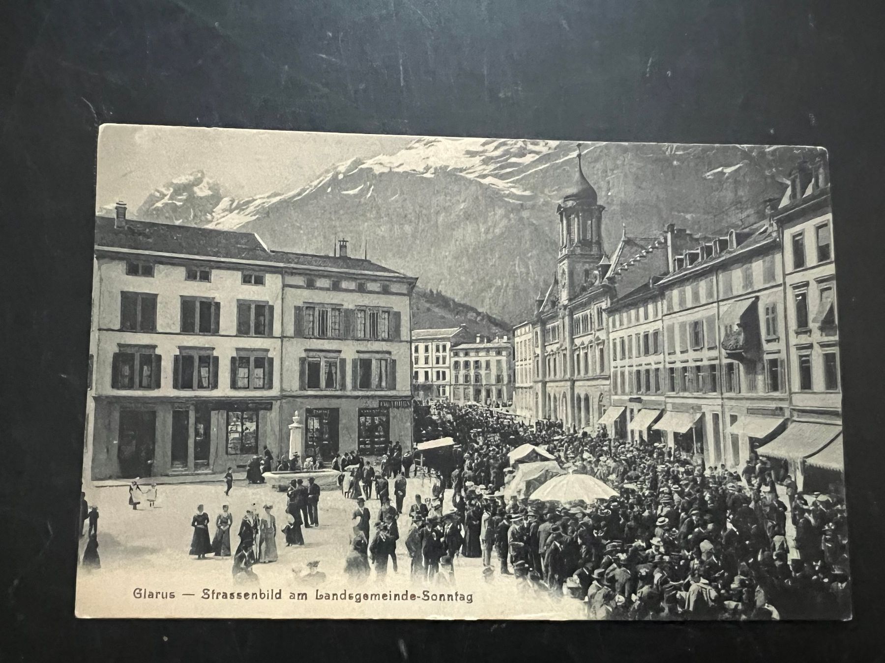 Cartes postales: Ansichtskarte Glarus Landsgemeinde Sonntag ca. 1900   (V432) – Neuf (Voir description) à Hinwil par Sidi4