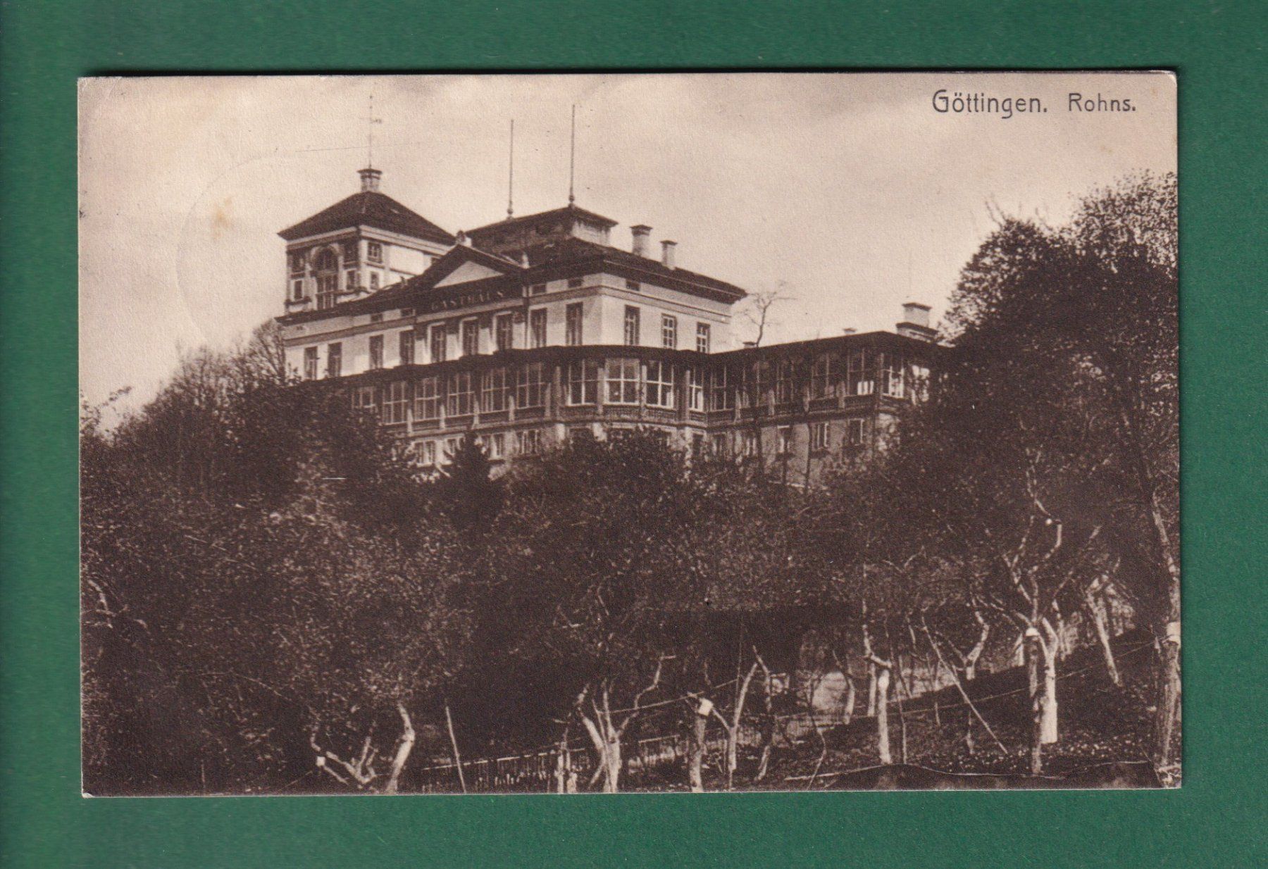 Ansichtskarten: GÖTTINGEN - Rohns - 1918 – Gebraucht aus Pully von nicecards-shop