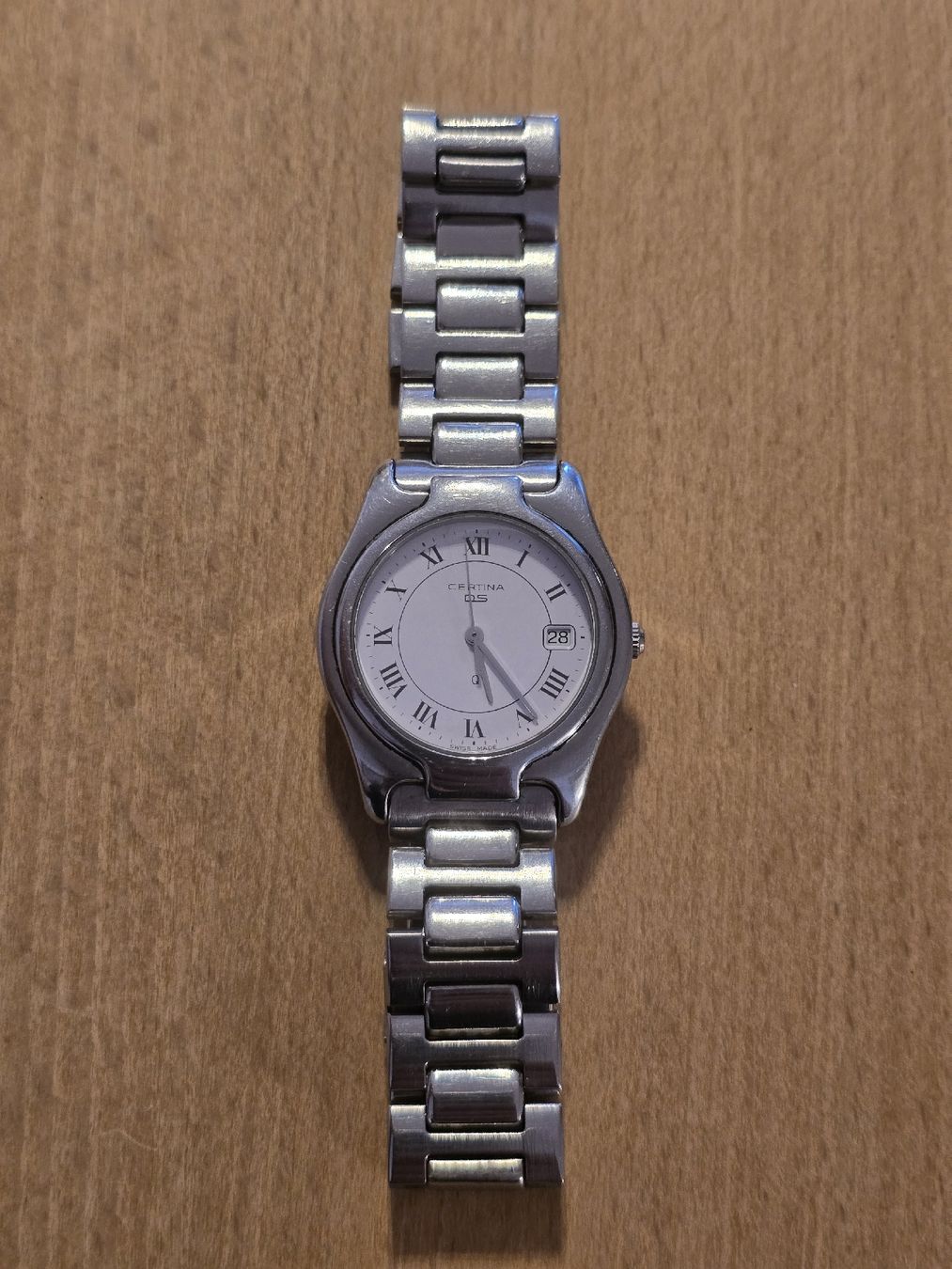Certina Uhren: Certina DS Armbanduhr mit Datum silberfarben – Gebraucht aus Romanshorn von car_hx67