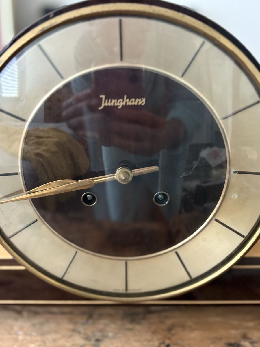 Orologi da terra & Orologi da parete: Junghans Germany Art Deco Tisch Uhr – Usato da Duggingen venduto da AlexFlomi 2