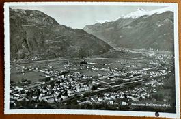 Bellinzona - Panorama Nord 1946