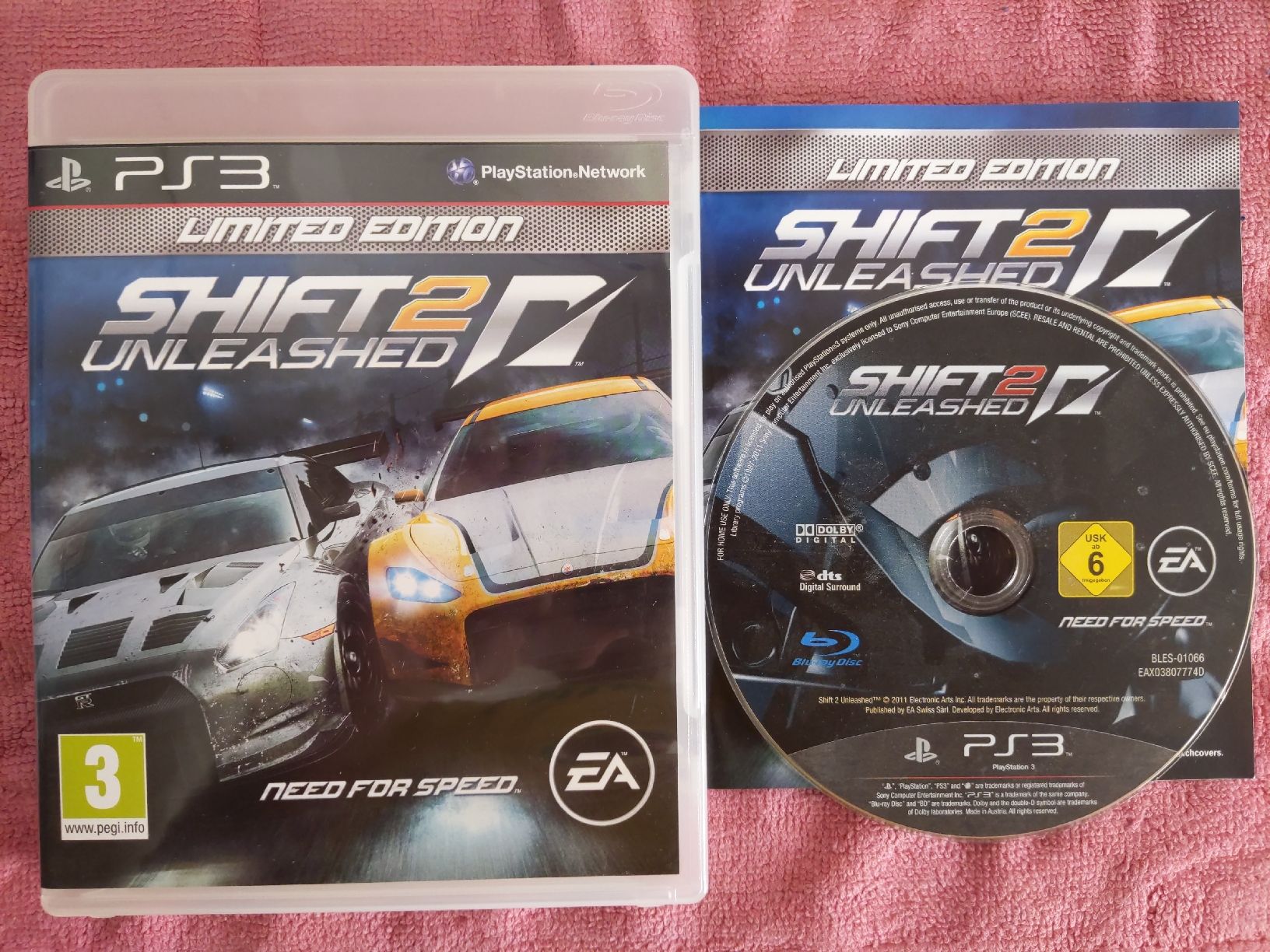 Sony Spiele: PS3 Spiel Need for Speed Shift 2 Unleashed Limited Edition – Gebraucht aus Unterseen von ain_h852