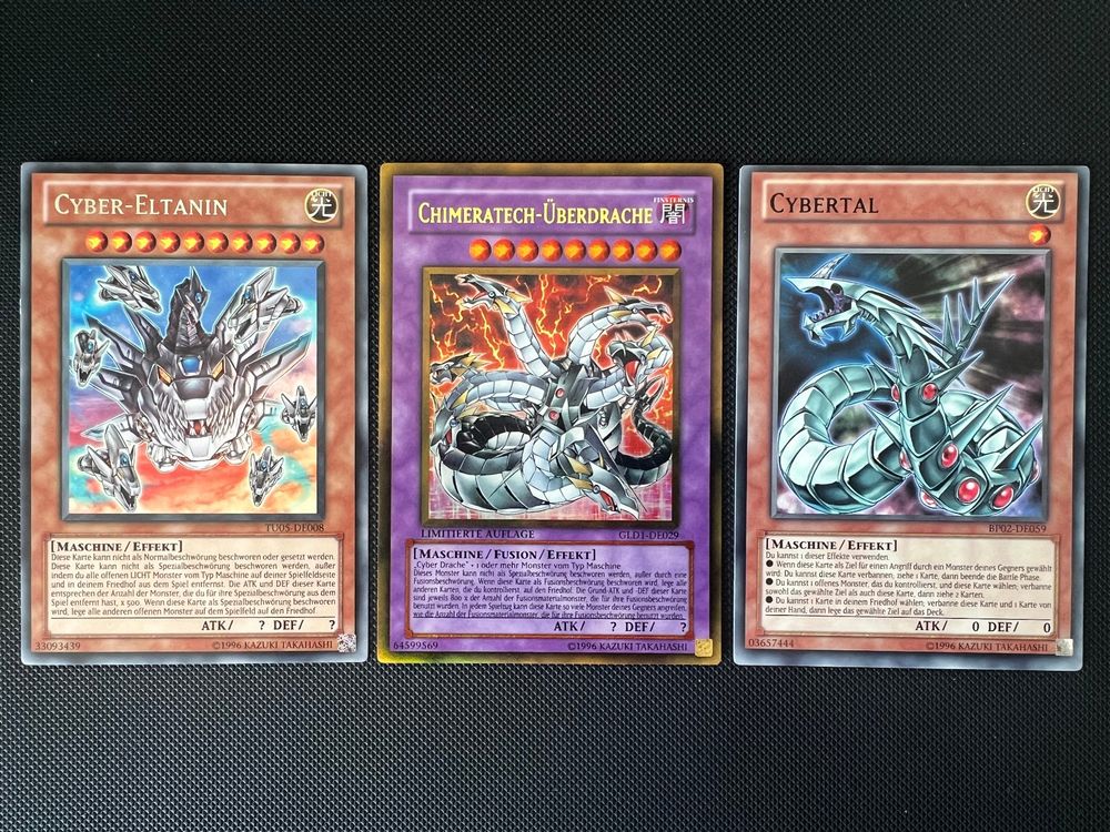 Chimeratech-Überdrache (Gold Rare) & Cybertal/Cyber-Eltanin (Neu ...