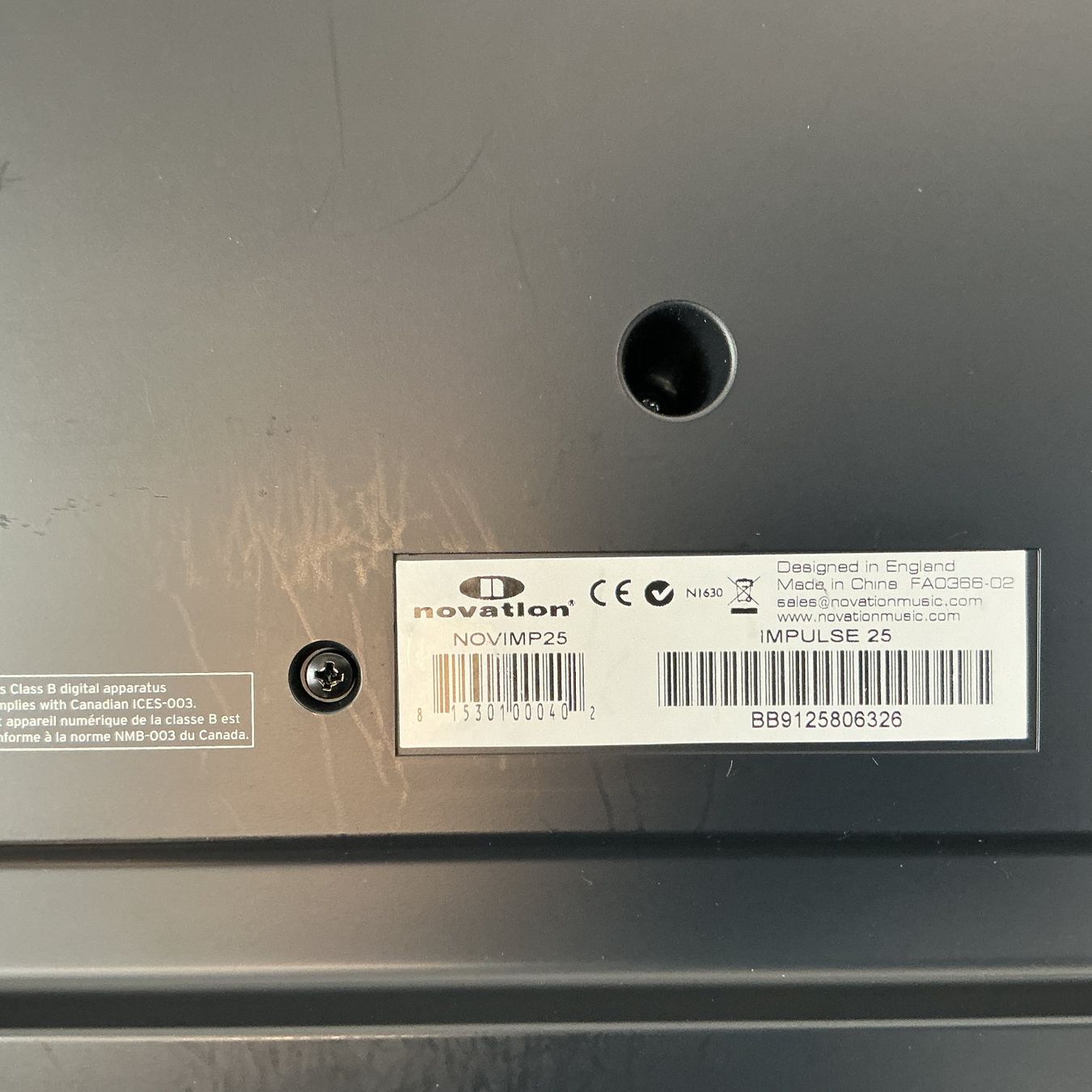 Novation Strumenti musicali: NOVATION Impulse 25 Midi Keyboard Controller – Usato da Richterswil venduto da Restwert_Richterswil 8