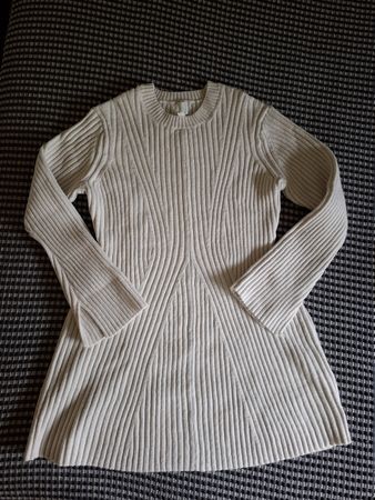 Robe blanche évasée 