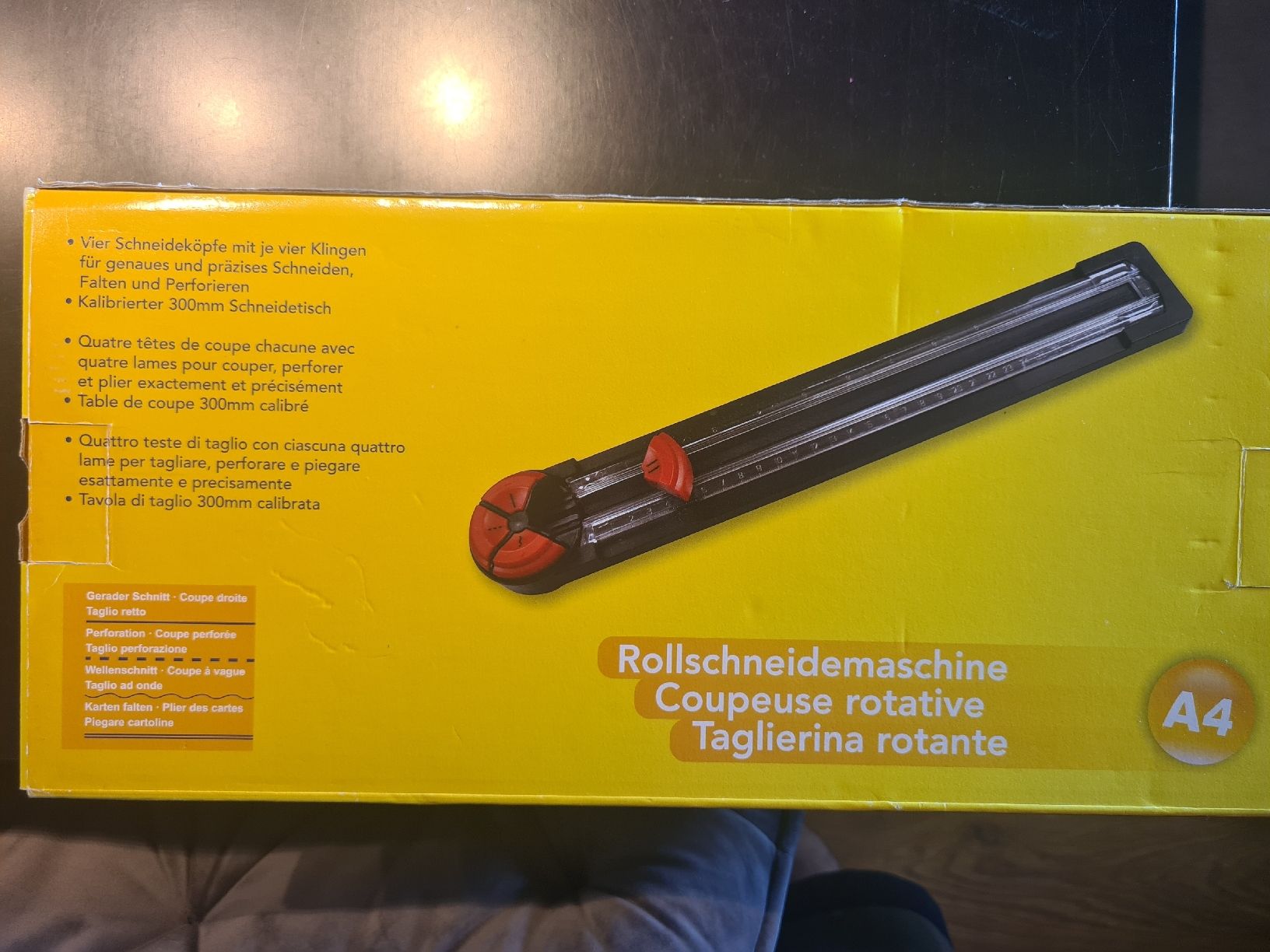 Kit bricolage: Hebelschneidemaschine (Papierschneider) – Usato da Ruswil venduto da Baron1883 2