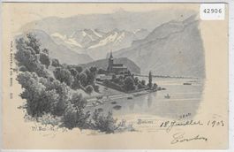 Brienz - Künstlerkarte 1903