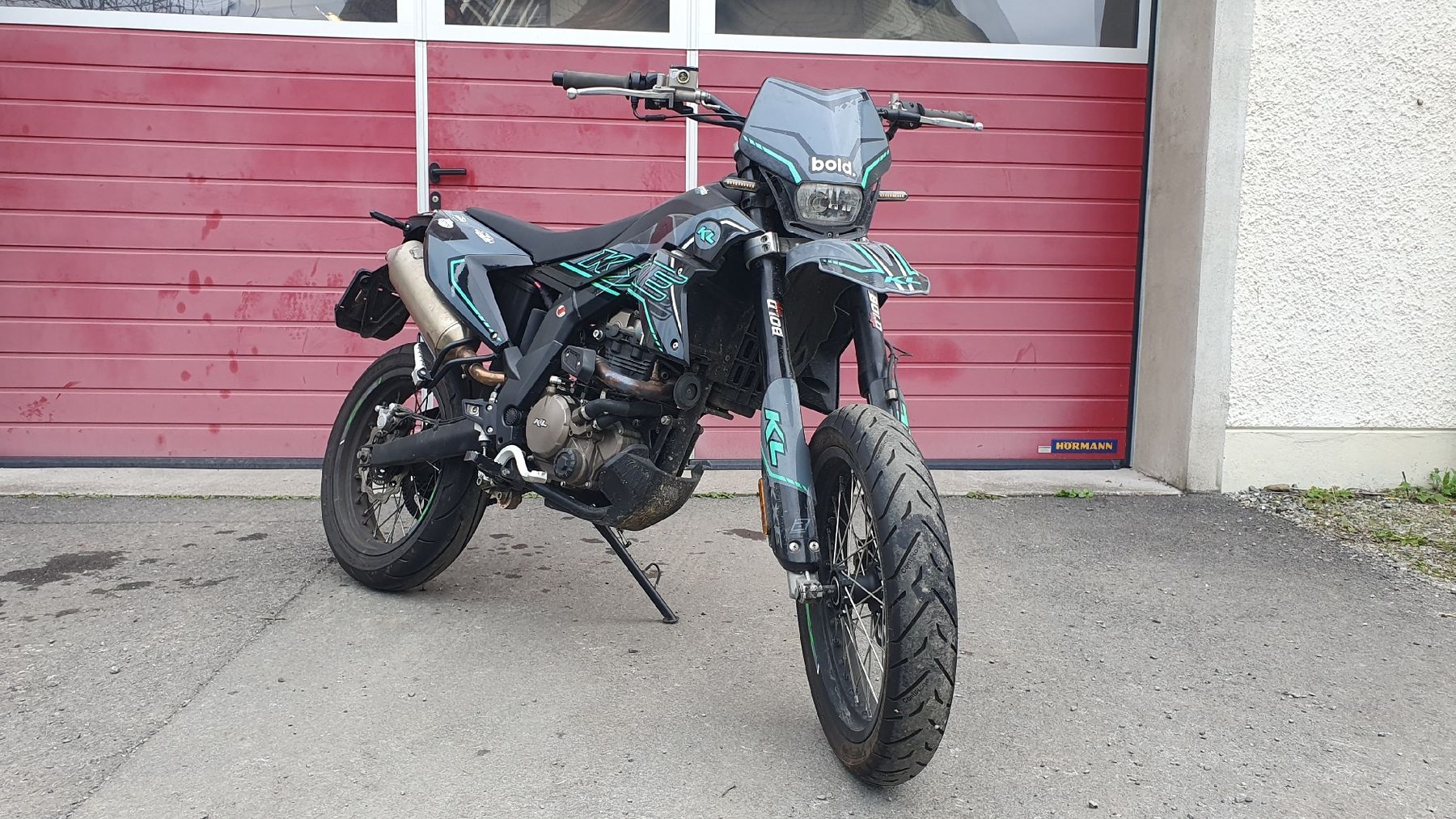 Strasse: Kl Kxe 125ccm Supermoto  – Gebraucht aus Wald Ar von and_hd2f