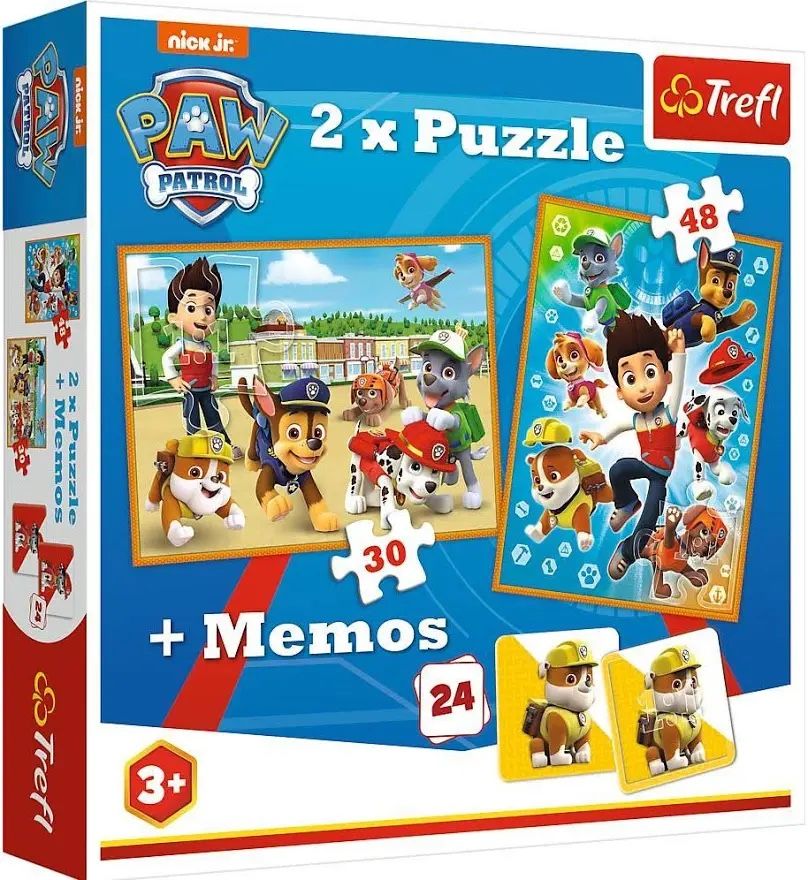 Puzzles: Paw Patrol Puzzle + Memory – Neu und originalverpackt aus Herisau von eve_2lc8