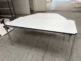 USM Schöner Tisch weiss 1.75x0.75m