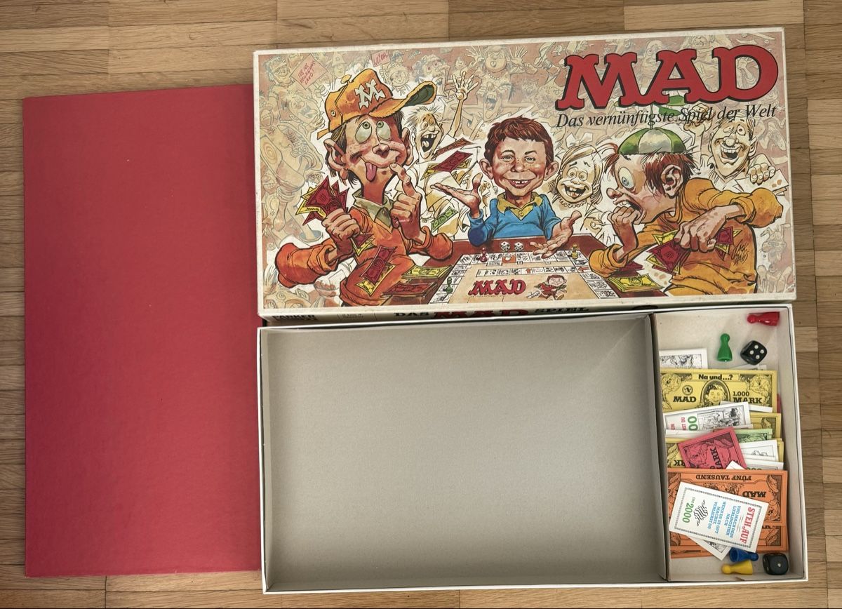 Parker Giochi: MAD / Das vernünfigste Spiel der Welt Brettspiel – Usato da Opfikon venduto da Luis144 2