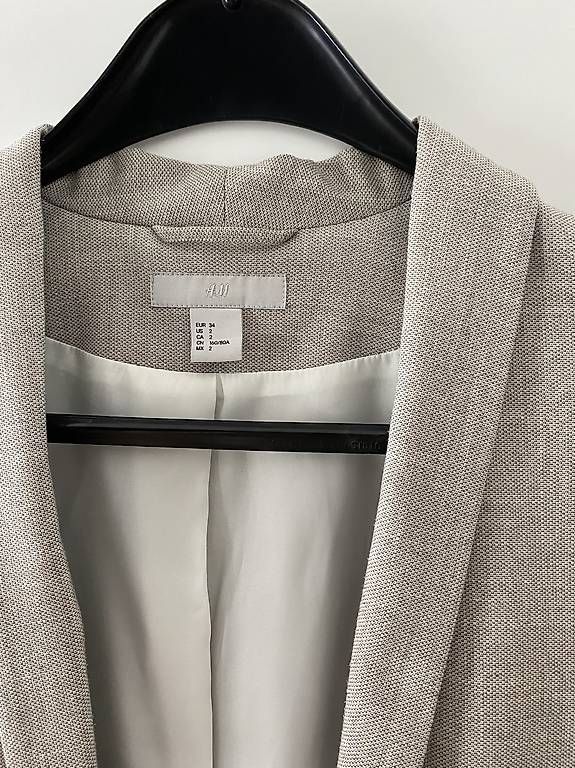 Giacche: BLAZER H&M, Gr. 34 (beige)  – Usato da Bülach venduto da fab_kr9c 1