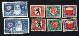 44b PJ 1928 Stemmi  e Dunant**/timb.