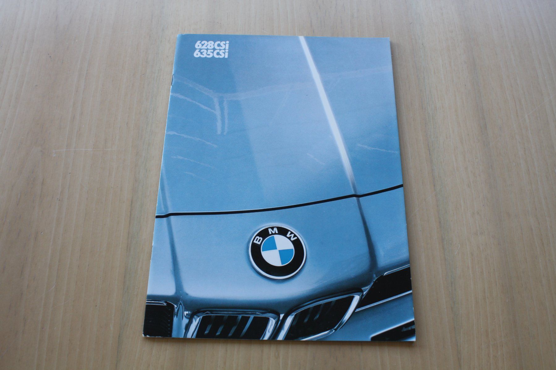 BMW Dokumente: BMW 6er 628CSI 635CSI Prospekt 2/1985 Englisch – Gebraucht aus Wikon von erwin400