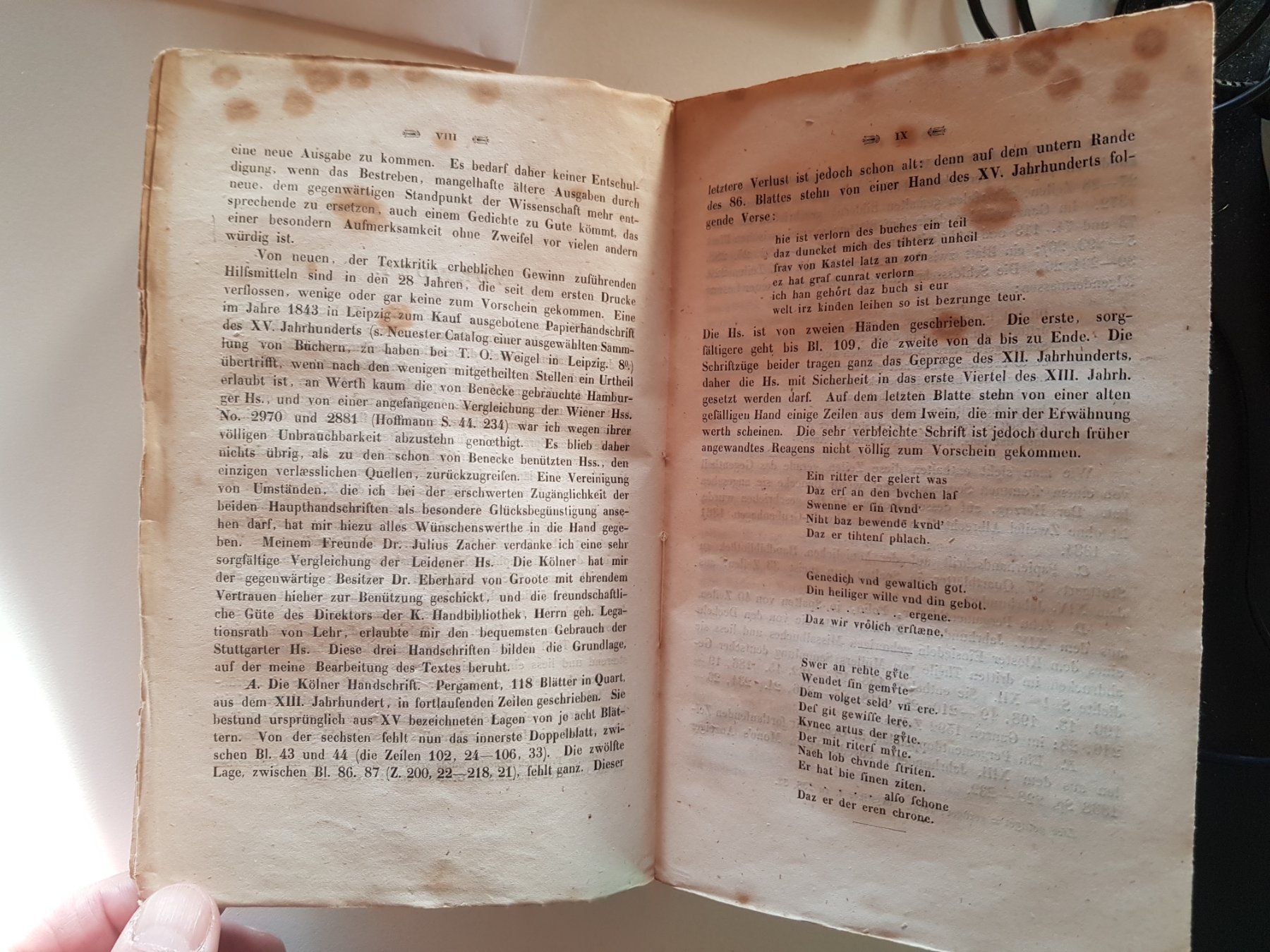 Bücher: antikes Buch: Wigalois aus 1847 – Gebraucht aus Walterswil BE von Lonitti 2