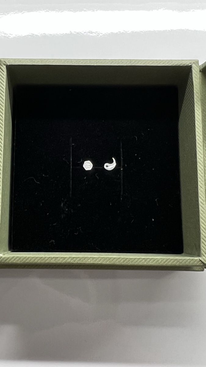 Ohrringe & -stecker: Saboteur Ohrring oder Piercing in Weissgold – Gebraucht aus Wetzikon ZH von KikiZu