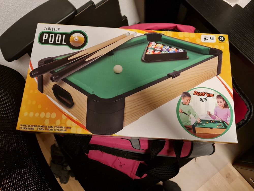 Mini Billiard/Tabletop Pool Kaufen auf Ricardo