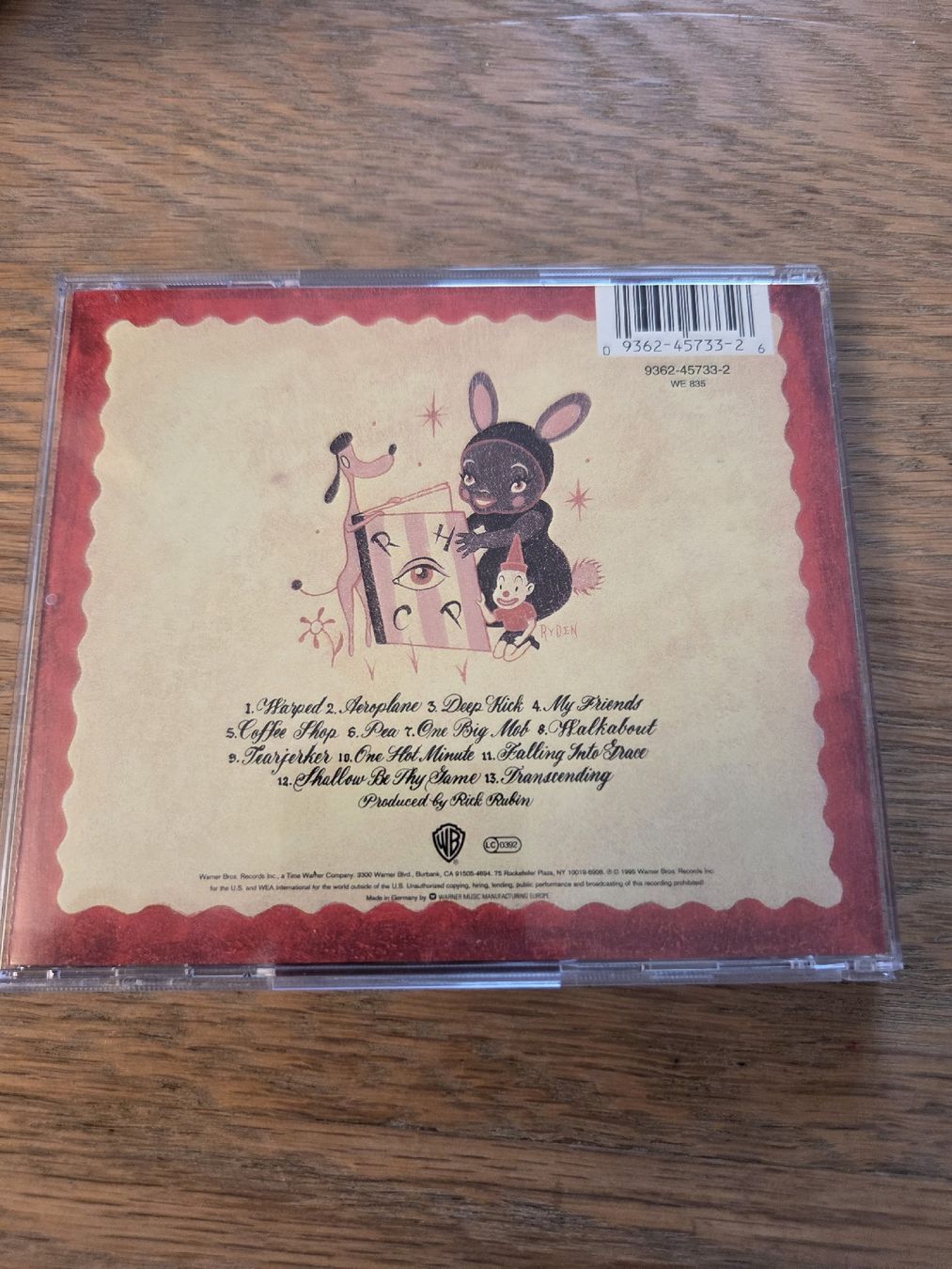 CD: Red hot chilling Peppers – Nuovo (secondo la descrizione) da Engelberg venduto da ursdemar89 1
